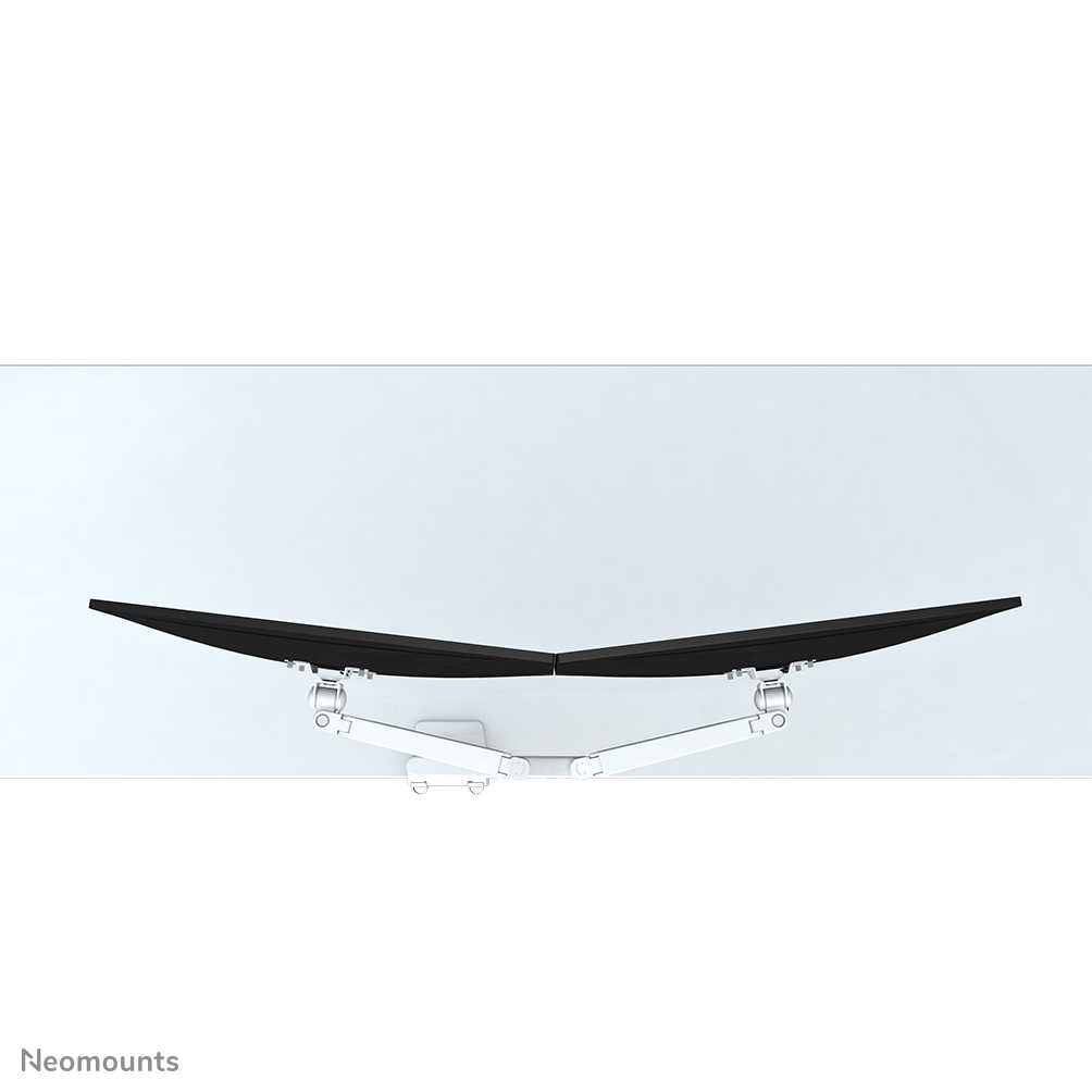 Neomounts FPMA-D750DWHITE Monitor arm 10-32" - gas spring - Topfix